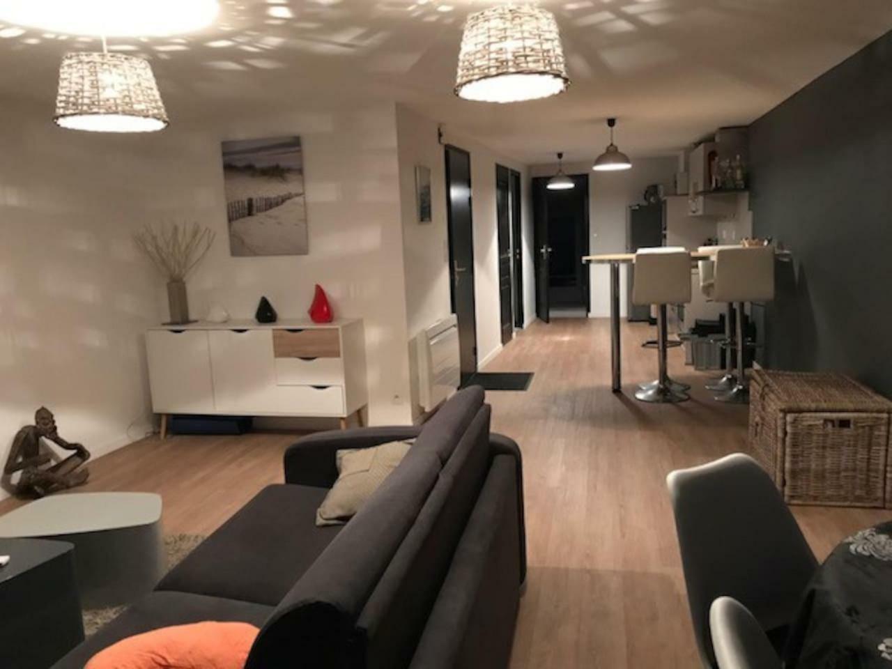 Appartement Embruns Face Port à Granville Extérieur photo